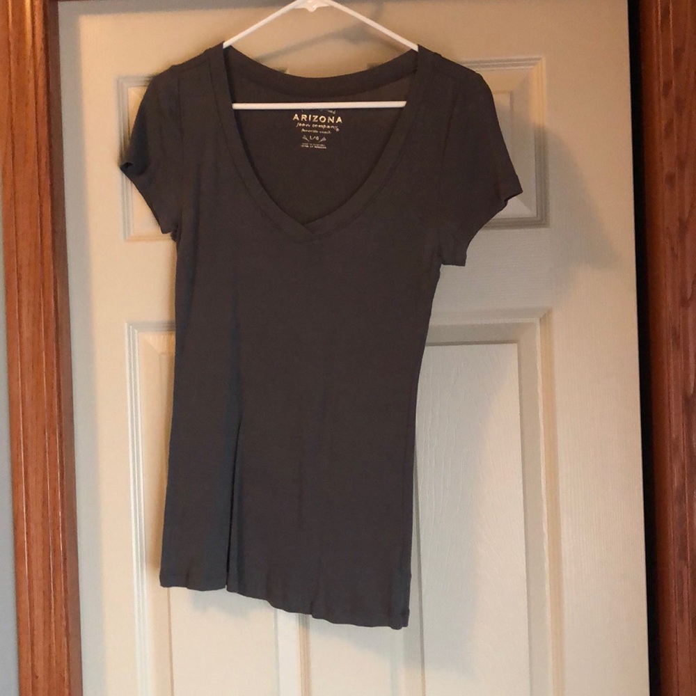 Dark Grey Basic T-Shirt